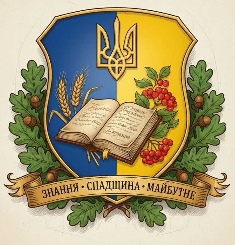 Створи ескіз герба своєї школи