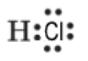 Електронна формула HCl